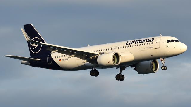 D-AINU:Airbus A320:Lufthansa